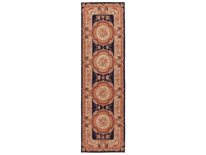 Kelim Sirjan Teppich 77x245 Handgeknüpft Orientteppich Läufer Wolle