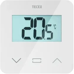 Tece floor Raumbediengerät SH-DT, Display weiß, Temperatur, 2 x AAA, 77420051 77420051