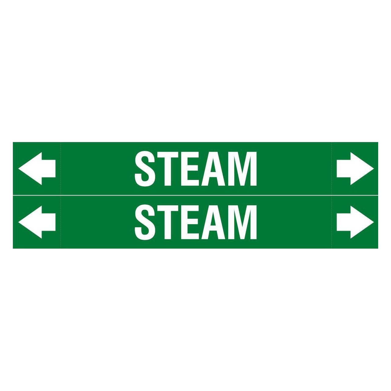 Brady ASME - Rohrmarkierer - Steam (ASMEPM-50X345MM-STEAM)