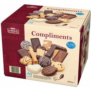 Lambertz Kekse Compliments, 14 Sorten, 2000 g