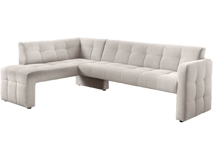 exxpo - sofa fashion Barista, bequem und elegant, hohe Bodenfreiheit, Eckbank Barista bequem und elegant, hochwertige Detailverarbeitung