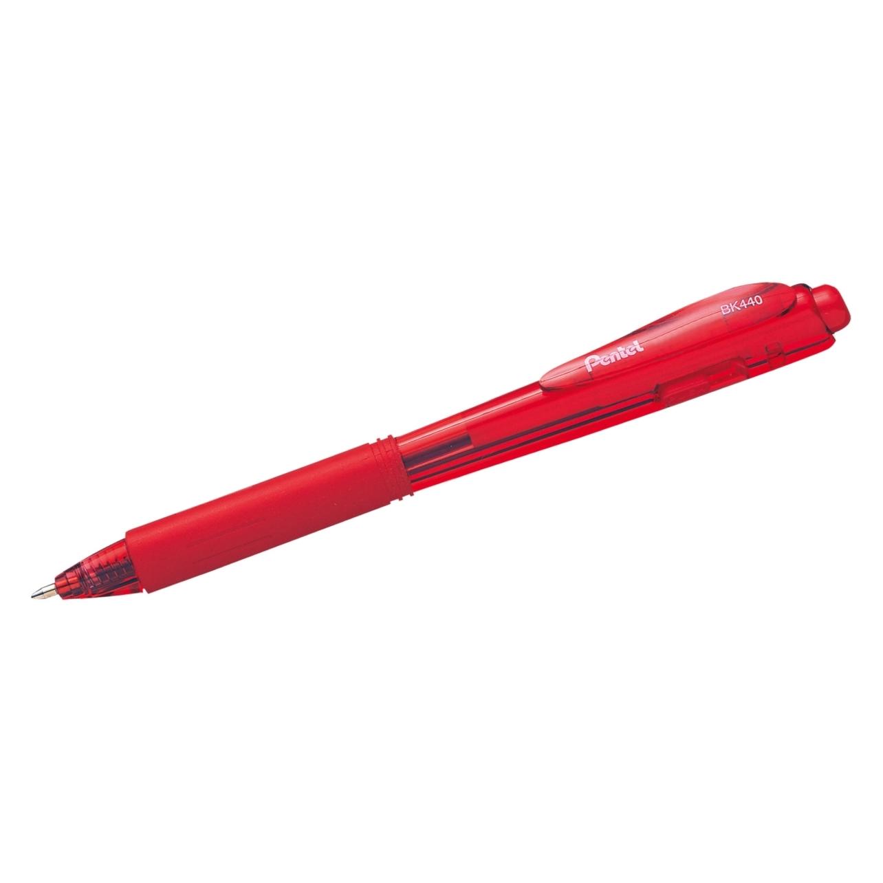 Pentel Kugelschreiber WOW 0,5mm rot nicht dokumentenecht Farbe des Schaftes: rot (1x) (BK440-B)