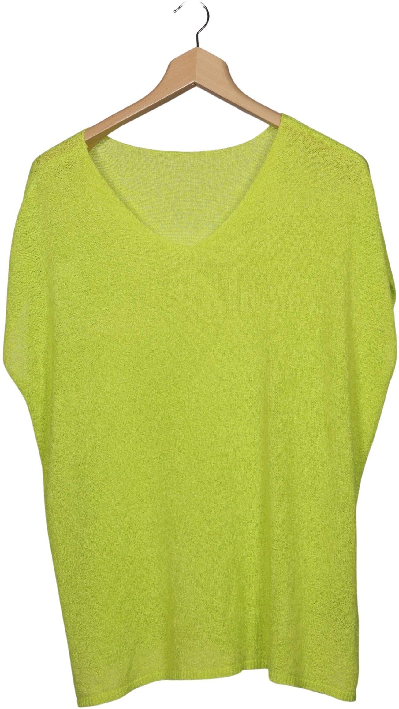 Ulla Popken Damen Pullover, Neon, Gr. 5Xl, Synthetik - Second Hand