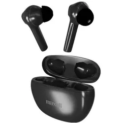 Maxell Dynamic+ kabellose Kopfhörer mit Ladecase Bluetooth schwarz (4 h, Kabellos), Kopfhörer, Schwarz