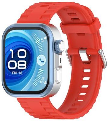 Everyday Crate Huawei Watch Fit 4 Band Silicone Quick Release Replacement Strap For Watch Fit 4 Pro Fit 4 Fit 3 red