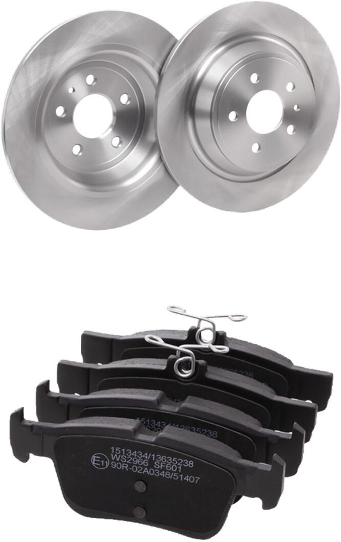 RIDEX 3405B2199 Brake discs and pads set