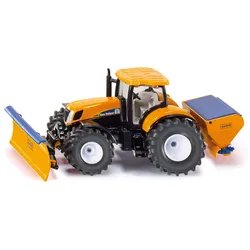 SIKU 2940 Farmer - Traktor mit Räumschild und Salzstreuer