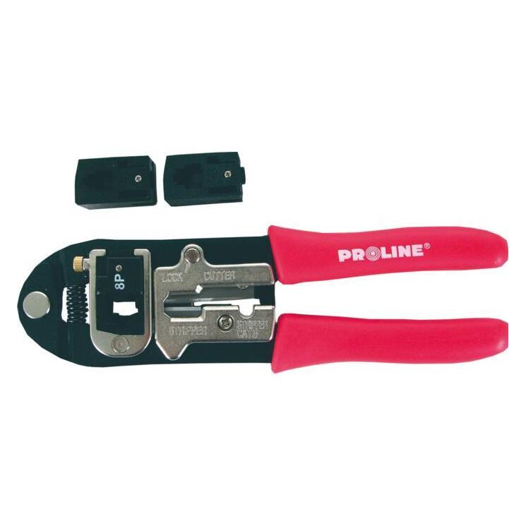 Proline 28489 Crimping pliers for telephone terminals RJ 4P, 6P, 8P (28489)