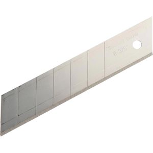 Stanley Cuttermesser-Klingen Abbrechklinge, 25mm aus Carbonstahl, Präzisionsschliff, 10 Stück