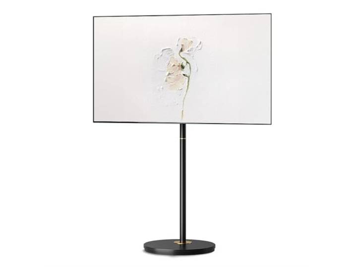 Vfs8dQ5kt Medieneinheit Mobiler TV-Bodenständer for 24-48 Zoll, Universal-TV-Ständer, höhenverstellbar, trägt 44 Pfund, Rollständer mit Rädern(Schwarz)