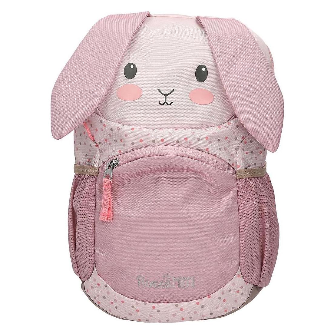 Depesche Princess Mimi Rucksack ergonomisch Hase mit Schlappohren rosa (0413991)