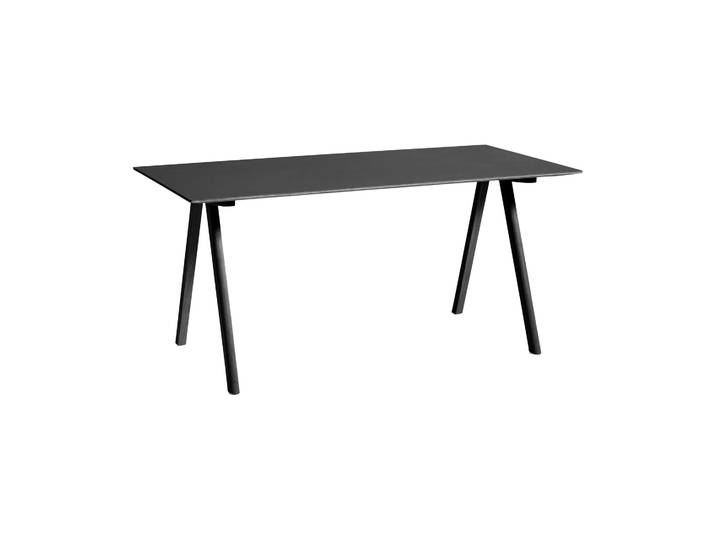 HAY CPH10 2.0 Schreibtisch 80x160 cm Black laminate-oak veneer