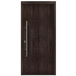 Hörmann Ecostar Haustür "ISOPRO IP 015",night oak,110 x 210 cm (B x H)