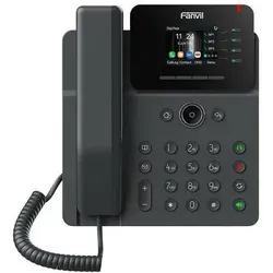 Fanvil V61W IP Phone black/2.4" color screen, Telefon, Schwarz