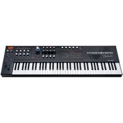 ASM Hydrasynth Deluxe synthesizer, Synthesizer, Schwarz