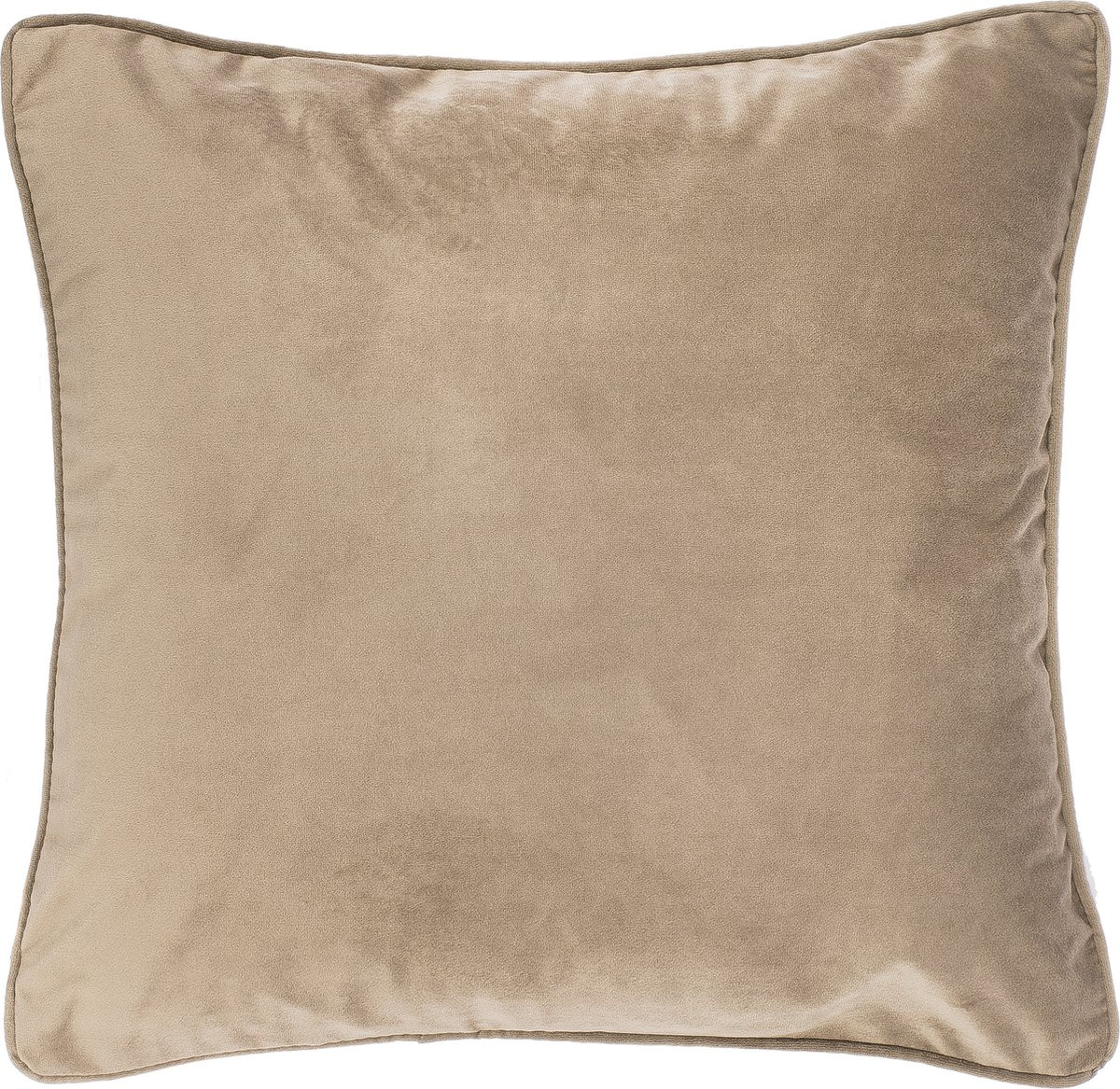 Tiseco Home Studio Sierkussen Velvet - Licht Bruin