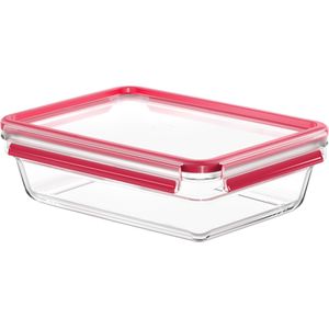 Emsa Frischhaltedose Clip&Close N1041100, aus Glas, 2 Liter, transparent, luftdicht