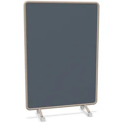 Sedus se:lab fabric wall mobile Stellwand - Era Youth blaugrau (CSE39) / Sandbeige (160)