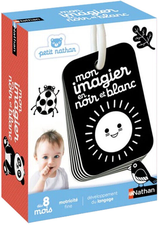 Mon imagier en noir et blanc - Nathan