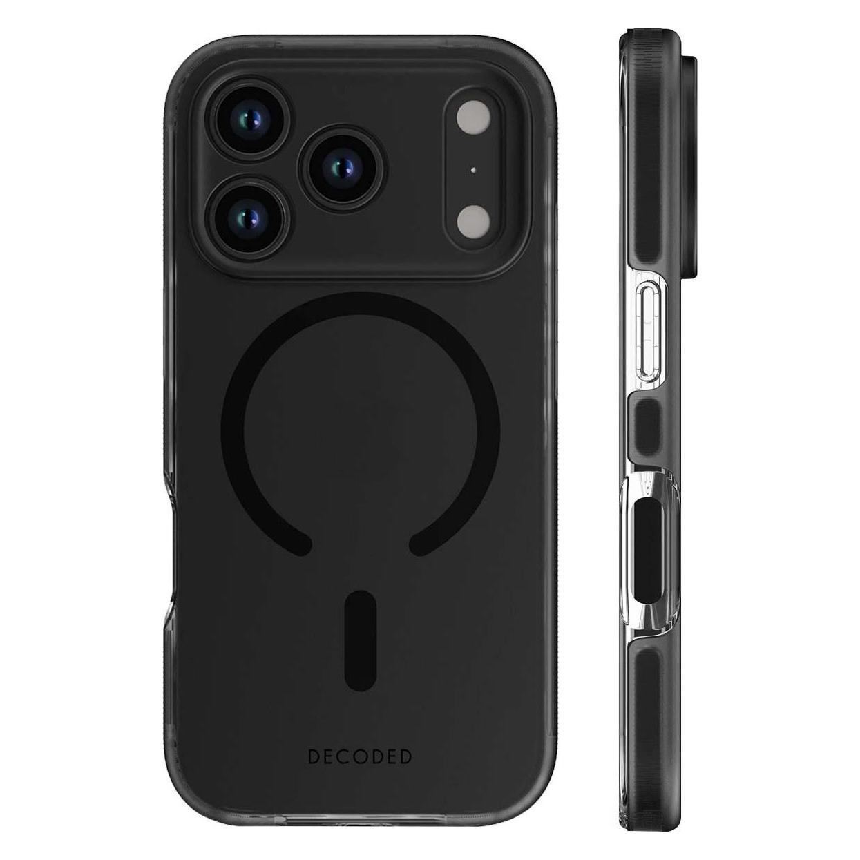Decoded DropTec Transparent Backcover - Schutzhülle für iPhone (Apple iPhone 17 Pro) (D26IPO17PBCT2FK)