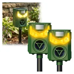 Isotronic, Tiervertreiber, 2er-Set Solar & USB Tiervertreiber