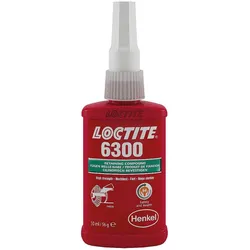Fügeklebstoff hochfest & hochtemperaturbeständig LOCTITE 6300, 50ml Dosierflasche