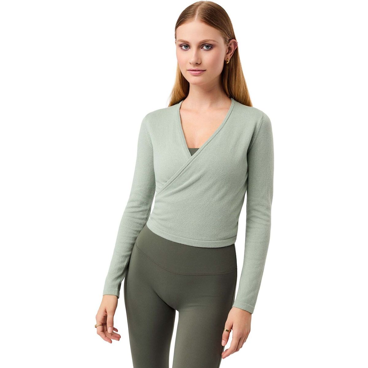 Mandala Wrap Jacket desert green M JA01KN05-Wrap-Jacket-desert-green-M