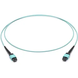 Corning LWL-Patchkabel 8F MPO PC BU/BU OM4 2m türkis JEBEB08QEZ-NB002M