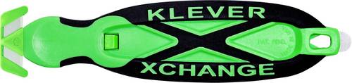 KLEVER KCJ-XC-20X XChange 20 Kleen Sicherheitsmesser Grün-Schwarz, 10St.