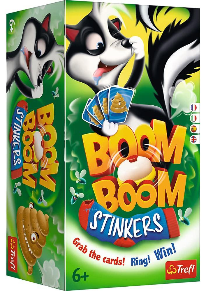 Trefl Boom Boom Stinkers Puzzel, Glockenspiel en Gezelschapsspel