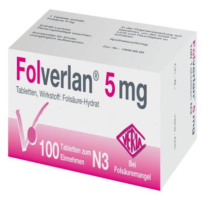 Folverlan 5 mg Tabletten 100 St