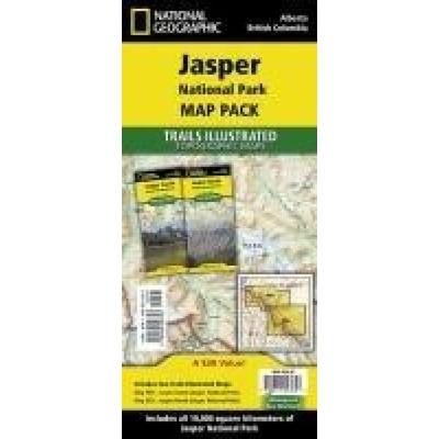 Jasper National Park [Map Pack Bundle], Karte von National Geographic Maps, National geographic, 978-1-56695-739-7
