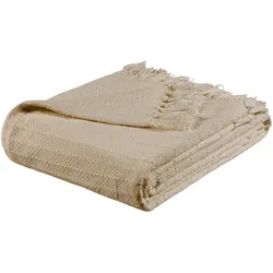 Tagesdecke Tara Beige ca. 180x220cm