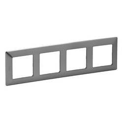 Legrand Rahmen Valena Life Allure Edelstahl 754154 1 St.