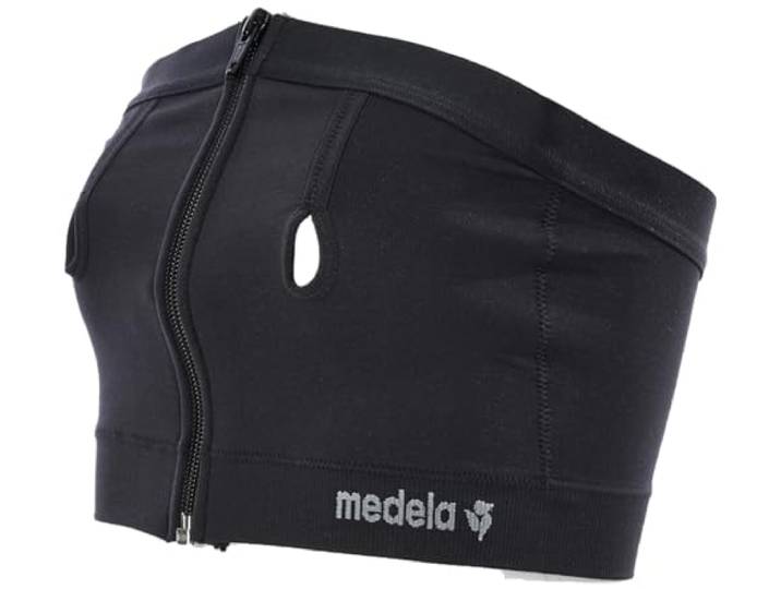 Medela Easy Expression Bustier Bustier om hands-free af te kolven, Maat S Zwart