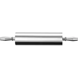 Hendi Nudelholz aus Aluminium ⌀90x545mm, Wallholz, Silber