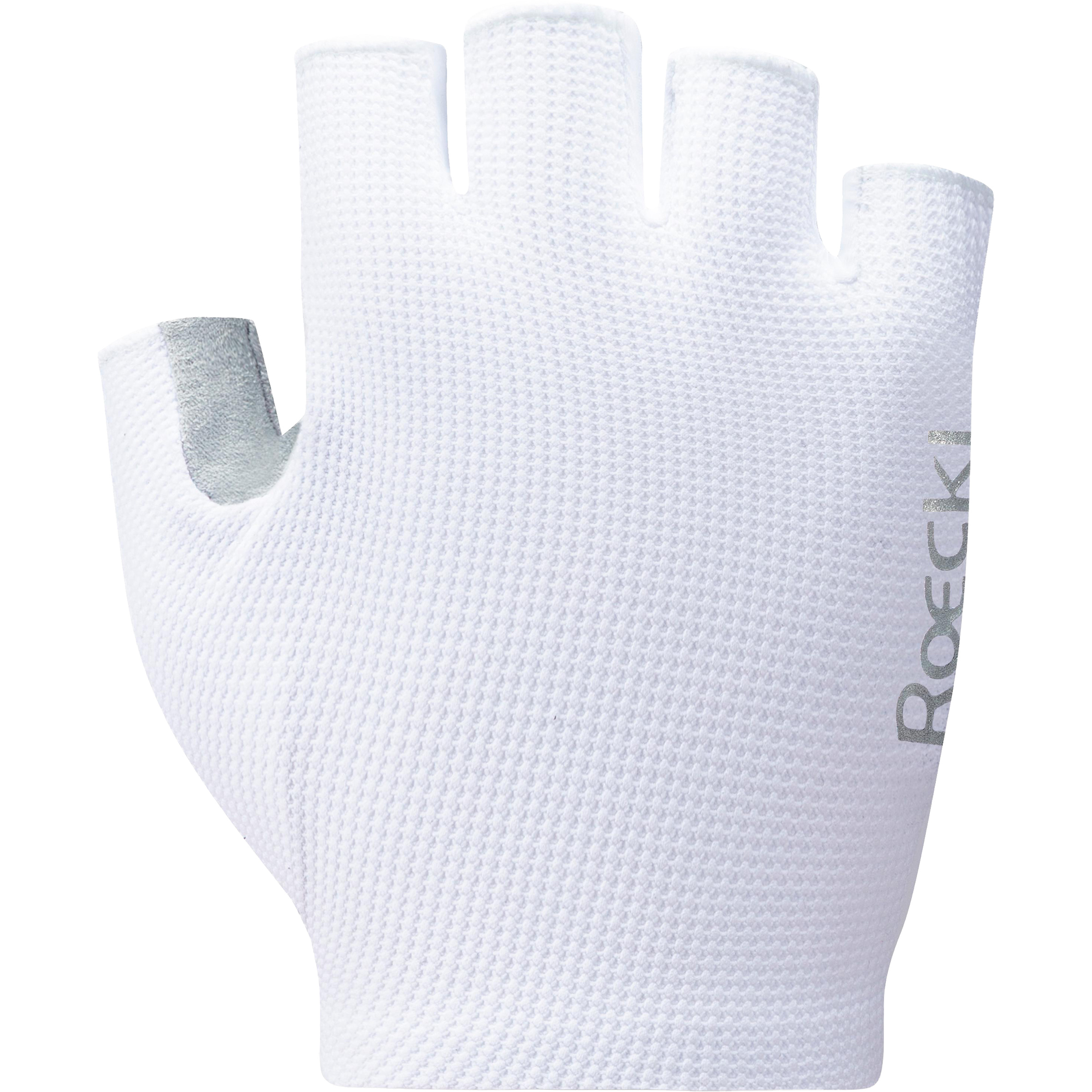Roeckl Sports Imst Fingerhandschuhe weiss Größe 8.5 Gravel | Rennrad Atmungsaktiv