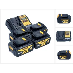 DeWalt, Werkzeugakku + Ladegerät, DCB1104 (18 V)