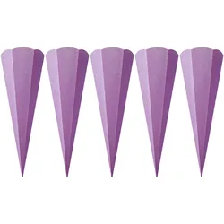 Folia, Schultüte, Schultüten-Rohling "Glitter", 68 cm, 5 Stück (68 cm, 5x)