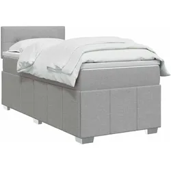 vidaXL, Boxspringbett, Boxspringbett (80 x 200 cm)