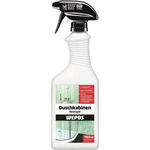 Wepos Badreiniger 2000100350, Dusch- & Bad Reiniger, mit Abperleffekt, Spray, 750ml