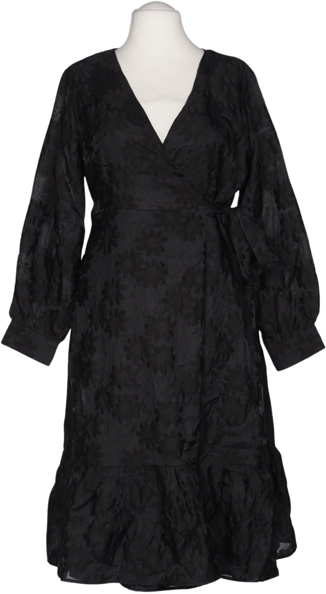 YAS Damen Kleid, Schwarz, Gr. L, Synthetik - Second Hand