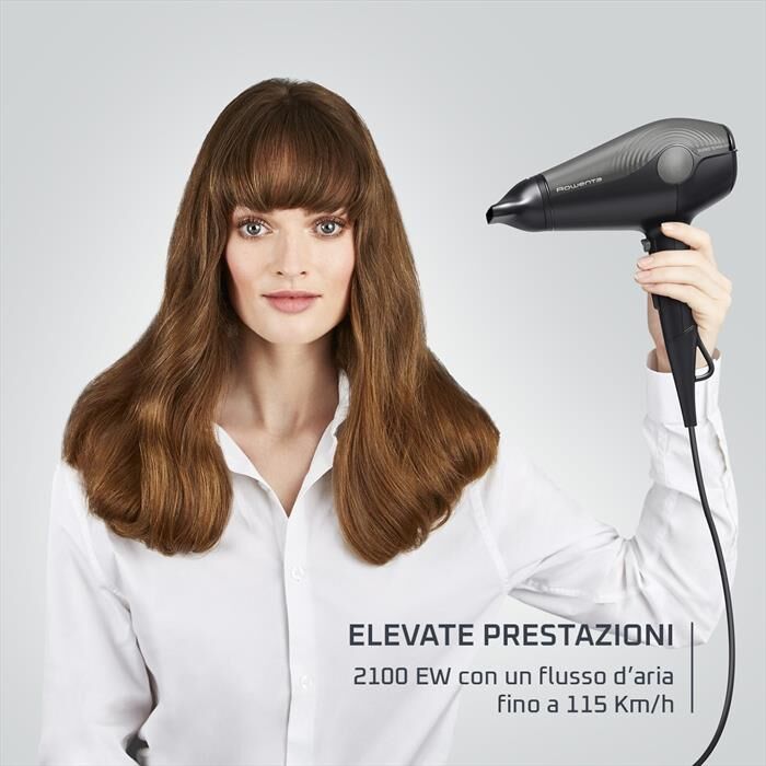 Rowenta Asciugacapelli Cv6430f0-nero