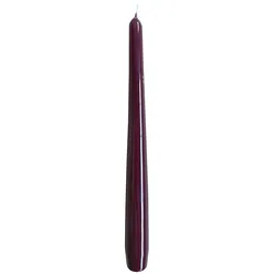 Kopschitz Kerzen Gelackte Spitzkerzen Bordeaux 290 x Ø 23 mm, 12 Stück