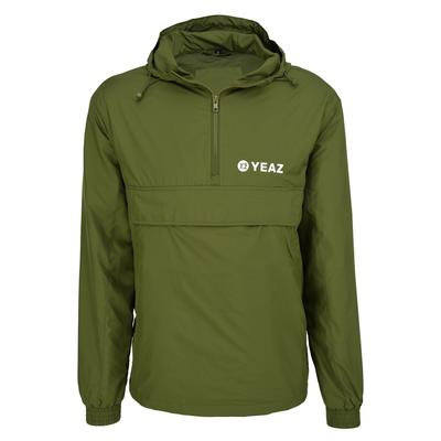 Windbreaker YEAZ "Windbreaker Olive CHASER", Herren, Gr. XXL, grün (olive), Obermaterial: 100% Polyester PES., Jacken Windbreaker