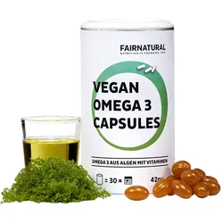 Vegan Omega 3 Kapseln aus Algen