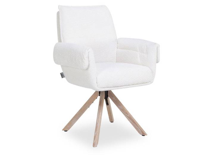SANSIBAR LIVING Esszimmerstuhl Armlehnstuhl SANSIBAR ALVESTAD BHT 65x92x69,50 cm beige