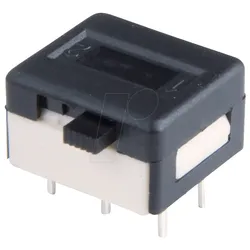 SS 25346 N - Schiebeschalter, 90°, RM2,54 - 2x Ein - Ein