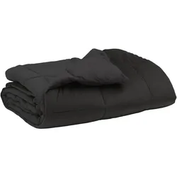 vidaXL Ganzjahresbettdecke Anthrazit 135 x 220 cm Mikrofaser
