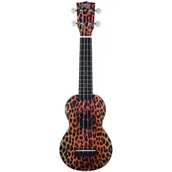 Mahalo MA1 Sopran-Ukulele Art Series Cheetah (Soprano), Ukulele, Mehrfarbig